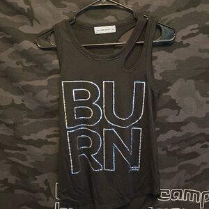 Burn Black Tank Top
